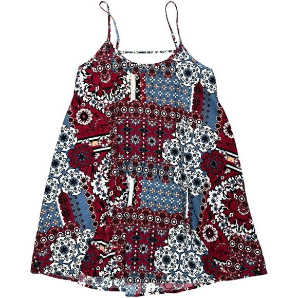 NWOT Women's FREE PEOPLE‎ Americana Paisley Patterned Dress | Size XS - Picture 2 of 6
